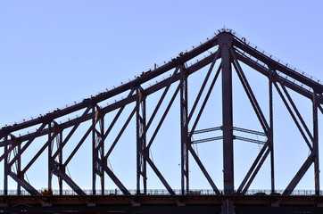 Fototapeta na wymiar Story Bridge - Brisbane Queensland Australia