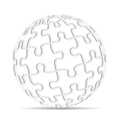 puzzle sphere 3d