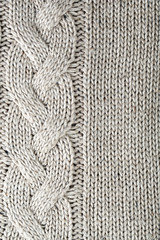 Knitting texture, close up