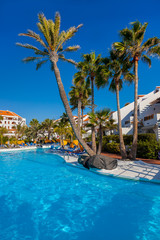 Water pool at Tenerife island
