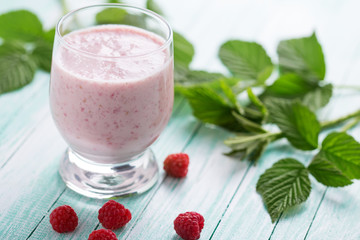 Raspberry smoothie