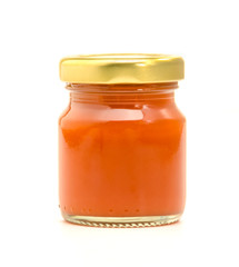ketchup bottle isolated on white background