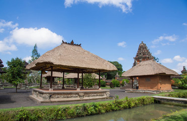 Fototapeta na wymiar Internal structures of the temple Taman Ayun, Bali