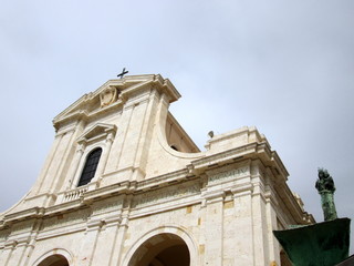 Fototapeta na wymiar Santuario Nostra signora Bonaria