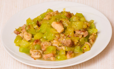 chicken with zucchini