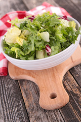 salad, lettuce