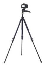 Tripod ve fotoğraf makinesi