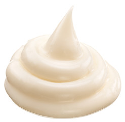 Handful of mayonnaise.