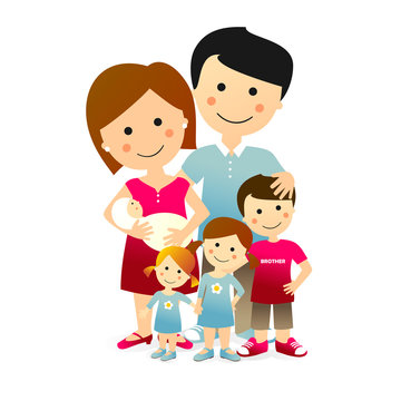 Familia Numerosa de 6 miembros