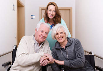 Obraz premium seniorenheim