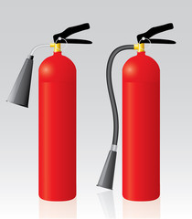 Obraz premium Chemical fire extinguishers