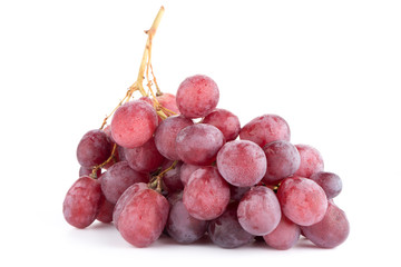 Bunch of red grapes