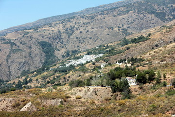 Naklejka premium Andalusisches Bergdorf