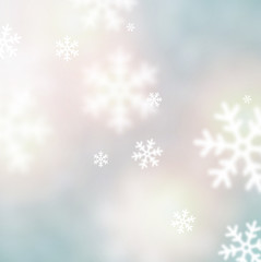 Blurred christmas background.