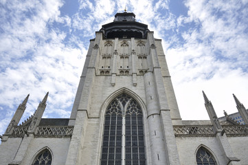 Chapel Church (Notre-Dame de la Chapelle), Brussels, Belgium.