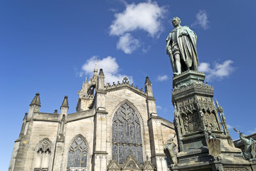 Fototapeta na wymiar St Giles' Cathedral, Edinburgh