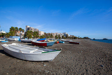 Fototapeta na wymiar Almunecar beach