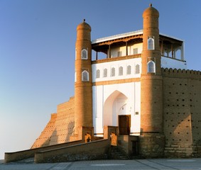 fortres Ark - Ark entrance - City of Bukhara