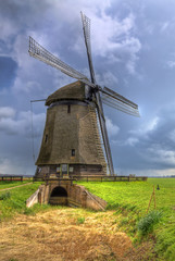 Traditional Dutch Windmill
