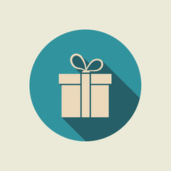 Gift box icon. - 70893321