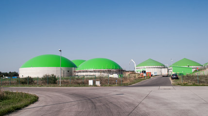 Bio-Erdgasanlage in Schwedt/Oder