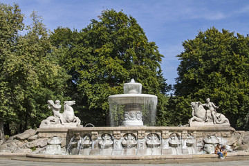 Obraz premium Wittelsbacher Brunnen