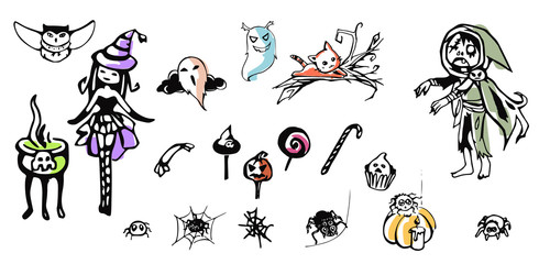 Halloween Drawing Kit
