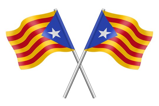 Banderas: Cataluña, Estelada blava