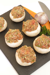 champignons farcis