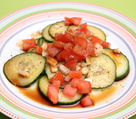 Gurken-Tomaten-Salat