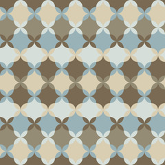 abstract retro geometric pattern