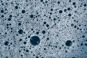Soapsuds bubbles as background