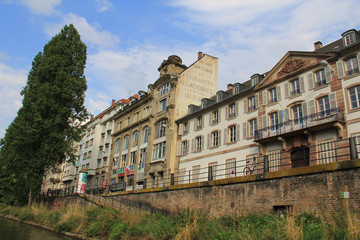 Fototapeta na wymiar Strasbourg architecture (Alsace, France)
