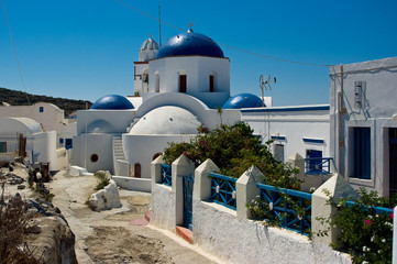 The typical folk architecture, Thirassia village.