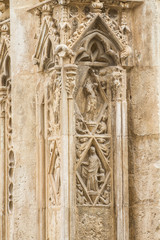 ornaments and sculptures of Gothic style, Spanish Ancient Art