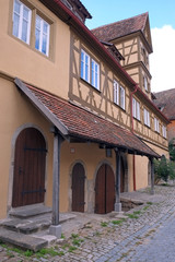 Fototapeta na wymiar Wasch und Bräuhaus in Rothenburg