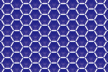 背景素材壁紙(六角の網とリベット)