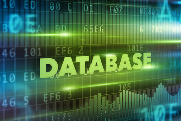 Obraz premium Database concept