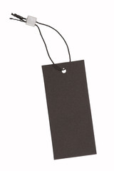 Blue, blank label, isolated