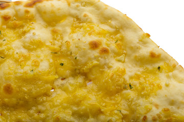 Naan with cheese and garlic
