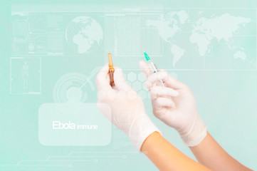 Syringe and drug vial