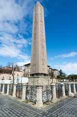 Fototapeta na wymiar Obelisk of Theodosius,Istanbul, Turkey