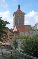 Obraz premium Sieberstor in Rothenburg