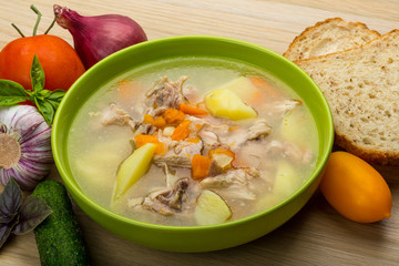 Chicken soup