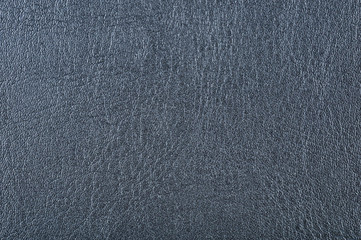 Echtleder in schwarz