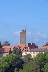 Obraz premium Burgtor in Rothenburg