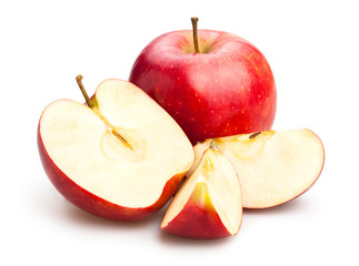 red apples