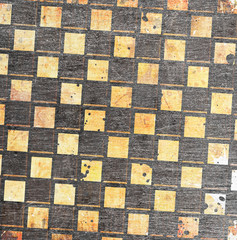 vivid grunge chessboard backgound