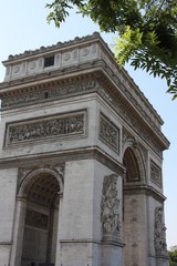 Fototapeta na wymiar parigi-arco di trionfo
