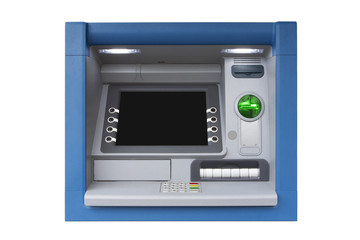 Isolated ATM cash machine